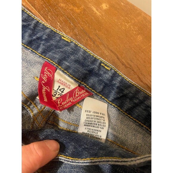 Lucky Brand Lola boot 14 jeans - Picture 4 of 4